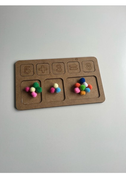 Matematik 20’ye Kadar Toplama ve Çıkarma Ahşap Lazer Kesim Puzzle 6mm fiyatları