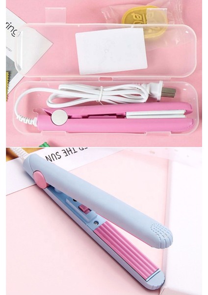 Küçük ve Hızlı Isınan Seyahat Saç Düzleştirici, Güvenli ve Dayanıklı Kullanım