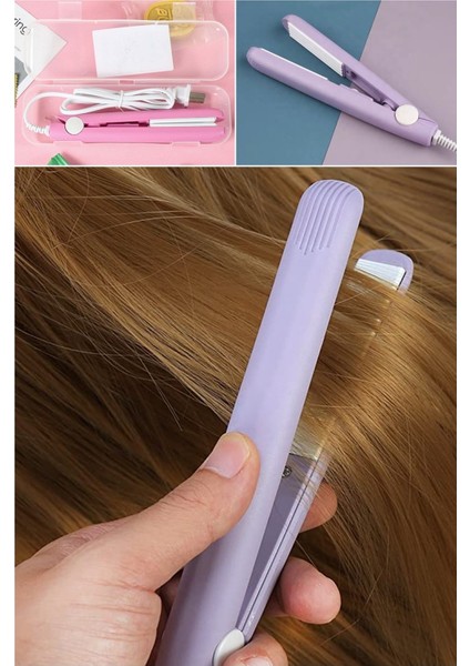 Küçük ve Hızlı Isınan Seyahat Saç Düzleştirici, Güvenli ve Dayanıklı Kullanım fiyatları