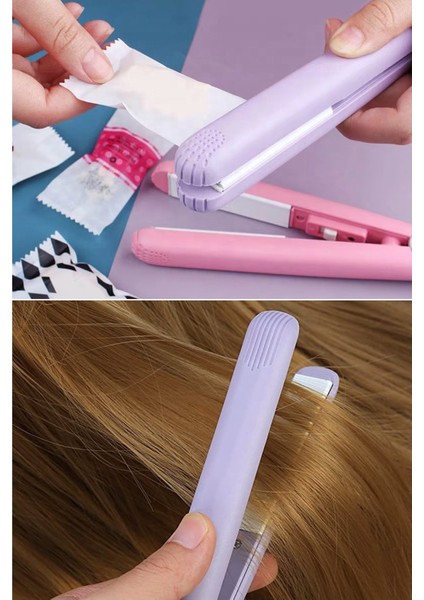 Küçük ve Hızlı Isınan Seyahat Saç Düzleştirici, Güvenli ve Dayanıklı Kullanım fırsatları