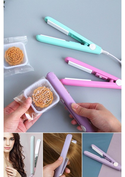 Küçük ve Hızlı Isınan Seyahat Saç Düzleştirici, Güvenli ve Dayanıklı Kullanım indirimleri