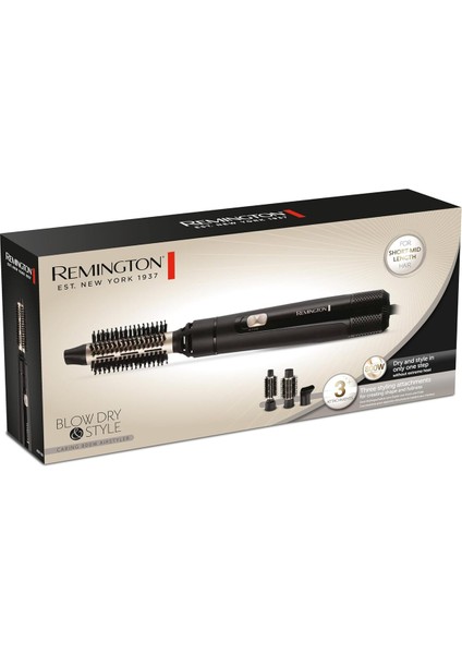 Siyah Sıcak Hava Fırçası, Hızlı ve Kolay Saç Şekillendirme AS7300 fırsatları