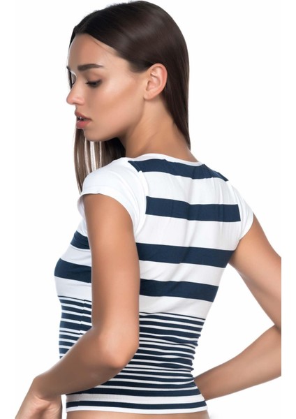 Beyaz-Laci 5026 Soft Seamless T Shirt indirimleri