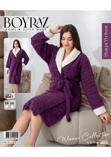 Boyraz 0041 Kadın Sharpi Welsolf Sabahlık