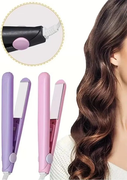 Mini Seyahat Saç Düzleştirici ve Şekillendirici, Taşınabilir ve Pratik Boy modelleri