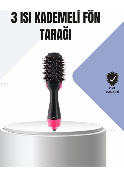 Oval Tasarımlı Profesyonel Fönlü Saç Şekillendirici
