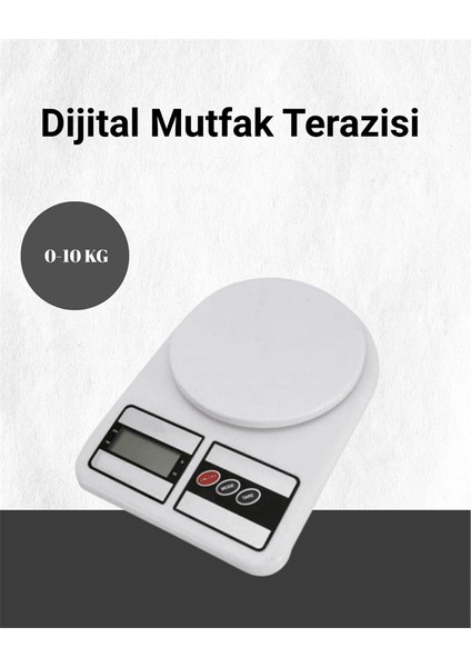 Hassas Ölçüm Için Dijital Mutfak Tartısı – 10 kg Kapasiteli fiyatları