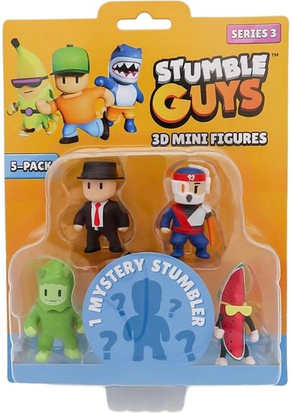 Bfs TUY22000 Stumble Guys 5li Mini Figür indirimleri