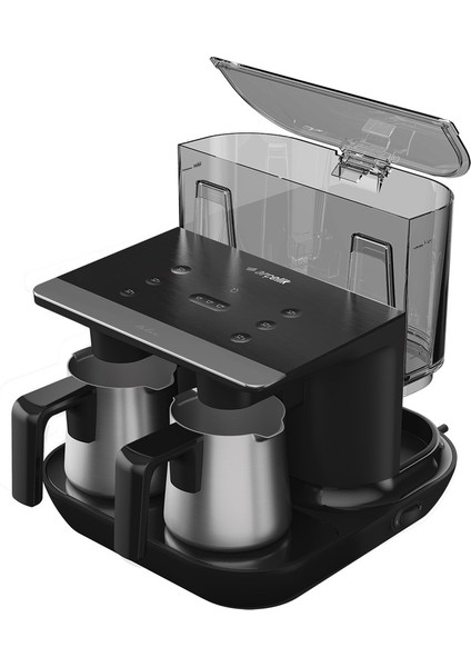 Siyah Renkli Elektronik Kahve Makinesi, Pratik ve Şık Tasarım indirimleri