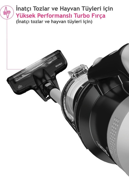 Çift Fonksiyonlu Şarjlı Dik Süpürge, Siyah Renkli, Pratik Temizlik Aracı indirimleri