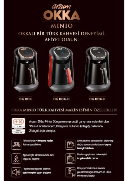4 Fincan Kapasiteli Bakır Türk Kahvesi Makinesi modelleri