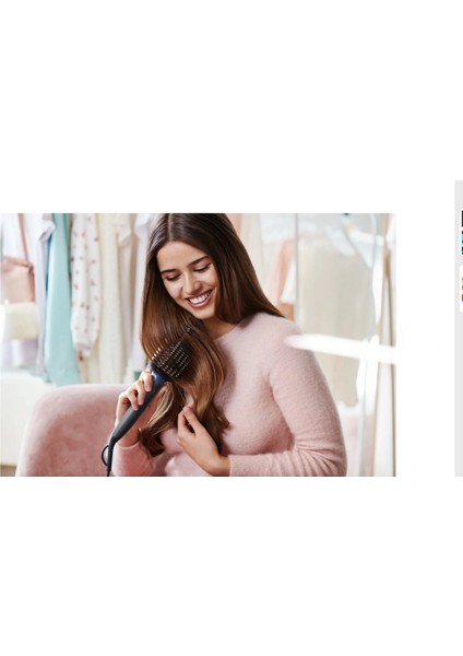 Mavi Renkli Stylecare Essential Saç Düzleştirici Tarak Thermoprotect Teknolojisi fırsatları