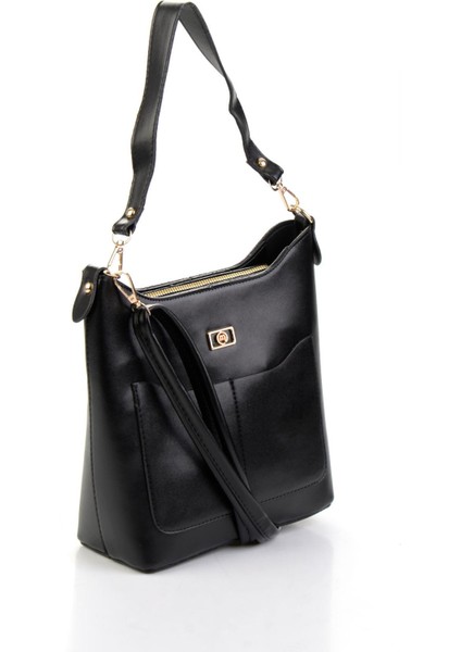 Siyah Kadın Omuz Çantası C06650265909 fiyatları