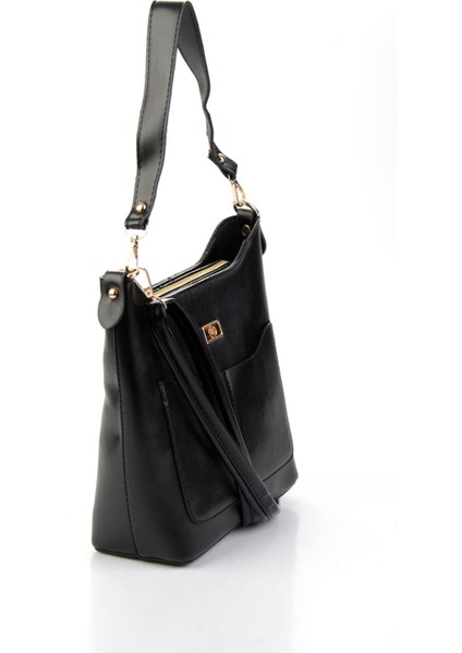 Siyah Kadın Omuz Çantası C06650265909 modelleri