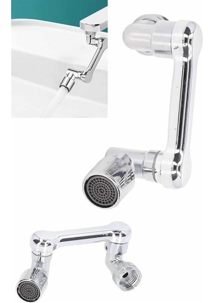 Döndürülebilir Musluk Mutfak Banyo Musluk Ucu Başlığı 4 Filtreli modelleri
