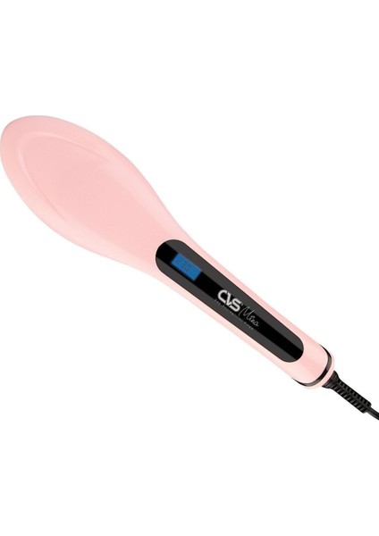 Pembe Saç Düzleştirici Fırça, Kolay ve Hızlı Kullanım