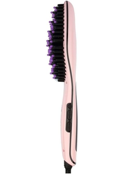 Pembe Saç Düzleştirici Fırça, Kolay ve Hızlı Kullanım modelleri