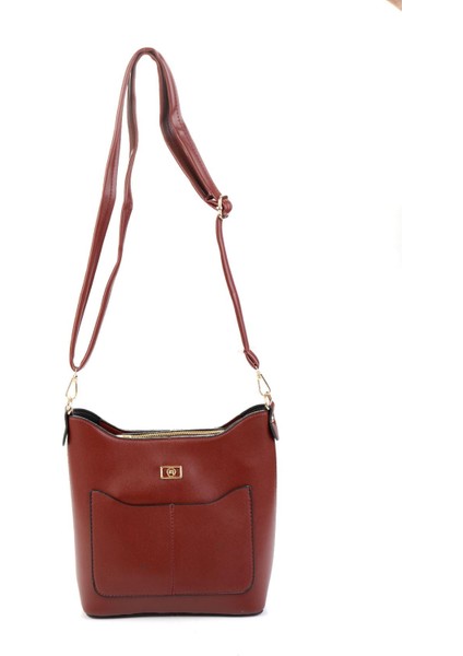 Bordo Kadın Omuz Çantası C06650265909