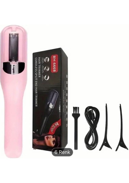 Pembe Saç Kırık Alma Cihazı ile Sağlıklı ve Güzel Görünüm