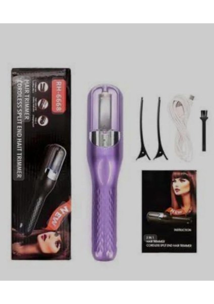 Pembe Saç Kırık Alma Cihazı ile Sağlıklı ve Güzel Görünüm modelleri