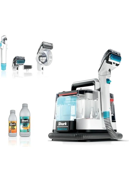 Taşınabilir Halı ve Koltuk Temizleme Cihazı, Çok Renkli, Pratik ve Etkili Kullanım