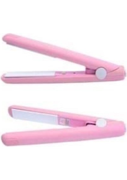 Mavi Küçük Taşınabilir Seyahat Saç Düzleştirici, Pratik ve Şık Tasarım