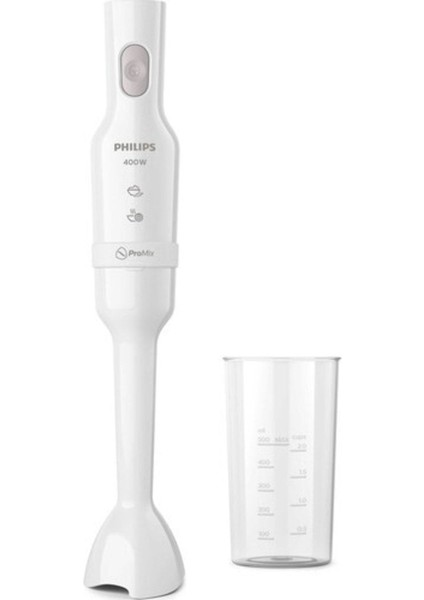 Beyaz Promix El Blender Seti HR2520/00, Pratik ve Şık Mutfak Yardımcısı