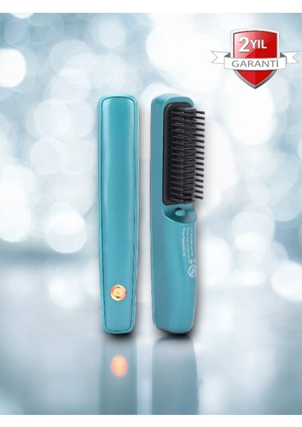 Taşınabilir Şarjlı Düzleştirici Tarak, Hızlı Isınma ve Kalın Dişlerle Güzel Sonuç