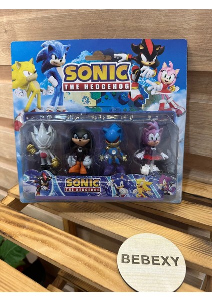 Oyuncak Sonıc Kirpi 4'lü