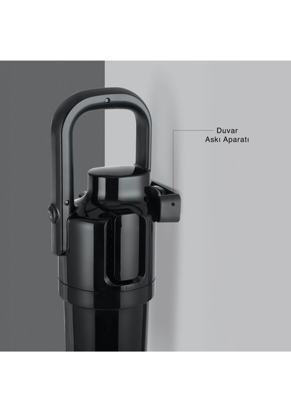 Kablolu Dik Süpürge, Güçlü Temizlik, Siyah Renk, Pratik Kullanım indirimleri