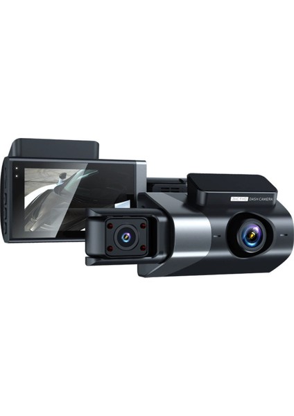 Full Hd 1080P 3 Lensli Wifi Destekli Araç Kamerası + Geri Görüş Dvr modelleri