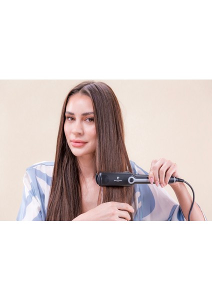 Saç Düzleştirici, Parlak ve Yumuşak Düzleştirme, Hızlı ve Güvenli Kullanım