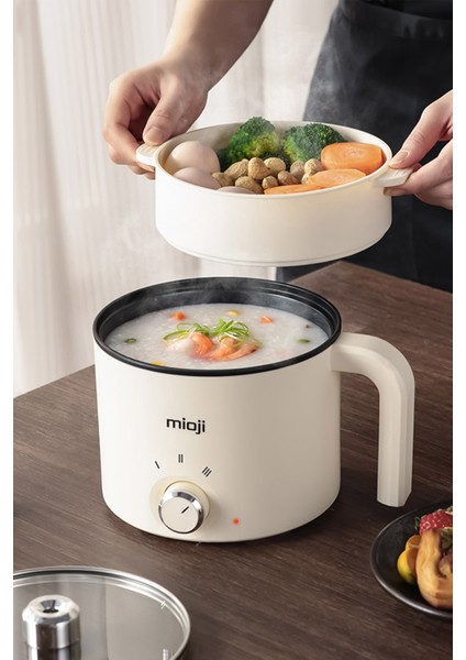 600W Çok Fonksiyonlu Elektrikli Pişirici, 1.8l, Beyaz, Pratik ve Kullanışlı fiyatları