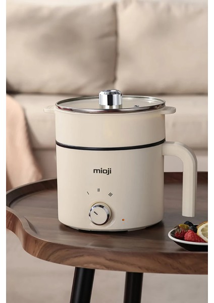 600W Çok Fonksiyonlu Elektrikli Pişirici, 1.8l, Beyaz, Pratik ve Kullanışlı modelleri