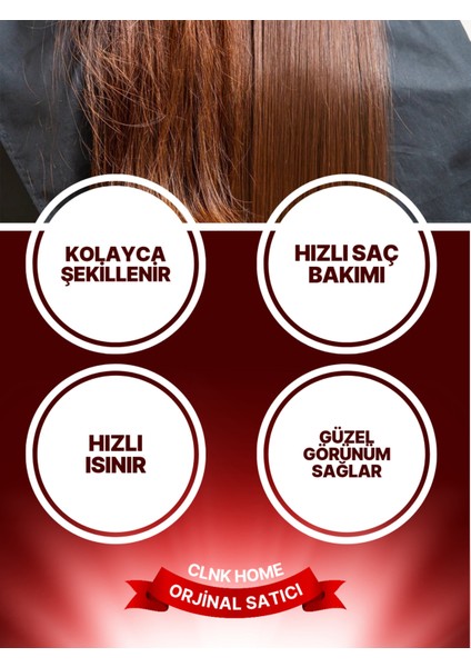 Siyah Saç Düzleştirici Şekillendirici, Pratik ve Şık Tasarım, Kolay Kullanım modelleri