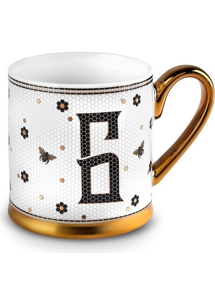 G Harfli 330 ml Siyah Kupa - Şık ve Kullanışlı Tasarım indirimleri