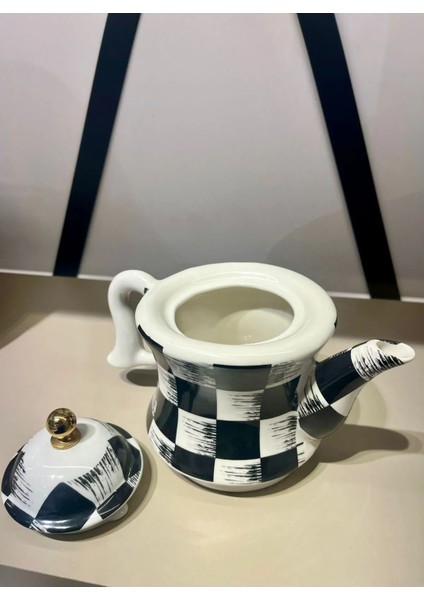 Damalı Sadem Demlik, Şık ve Kullanışlı Ev Dekoru ve Çay Keyfi Için Ideal Ürün fiyatları