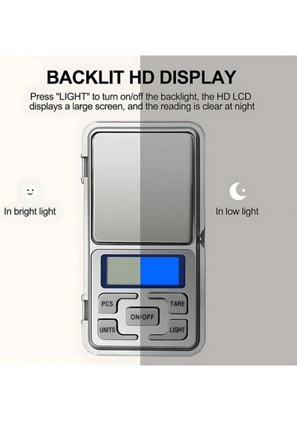 Dijital Mini Tartı, 200 G, 0,01 G Hassasiyet, Taşınabilir, Kullanışlı Terazi modelleri