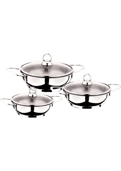 Mini Çelik Tencere Sahan 16 Cm, Sağlam ve Şık Mutfak Gereci fiyatları