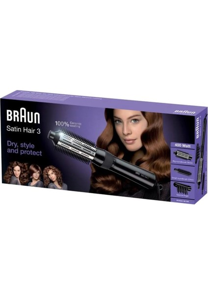 3 Başlıklı Saç Şekillendirme Cihazı, Siyah, Hızlı ve Kolay Kullanım