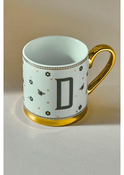 D Harfli 330 ml Siyah Kupa, Şık ve Kullanışlı Içecek Kabı fiyatları