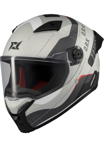 Kapalı Kask Fenix Ork C2 Siyah-Beyaz fiyatları