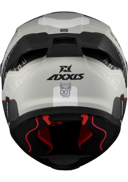 Kapalı Kask Fenix Ork C2 Siyah-Beyaz indirimleri