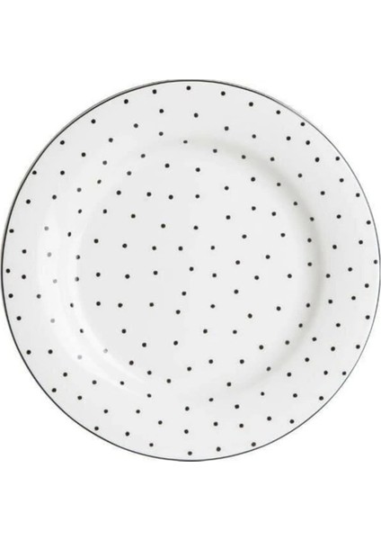 Beyaz 22CM Düz Tabak, Şık ve Zarif Sunum Için Mükemmel Seçenek