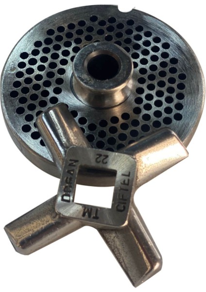 Et Kıyma Makinesi Ayna Bıçak 22 No 5mm Inox Dayanıklı ve Kullanışlı Aparat