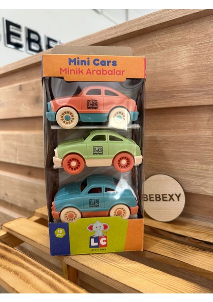 Oyuncak 3'lı Mini Arabalar