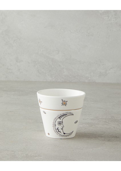 Beyaz ve Altın Detaylı 230 ml Şık Bardak, Uzun Kullanım Garantili, Ideal Hediye Seçenekleri fiyatları