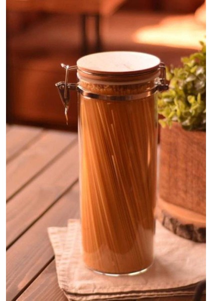 Beyaz 26 cm Kilitli Cam Saklama Kabı, Sağlıklı ve Pratik Kullanım Için Ideal.