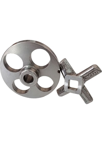 22 Numara 2'li Kıyma Makinesi Ayna ve Bıçak Seti, 1050 Çelik, 25MM modelleri