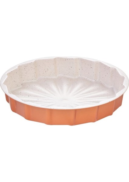 Turuncu Yuvarlak Kek Kalıbı, Dayanıklı ve Şık Mutfak Gereciği
